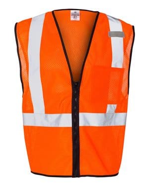 Orange Construction Vest FRONT
