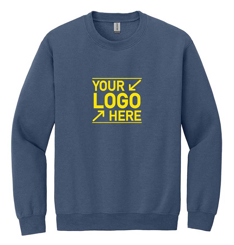 Custom Screen Printed Sweatshirts - Gildan G185